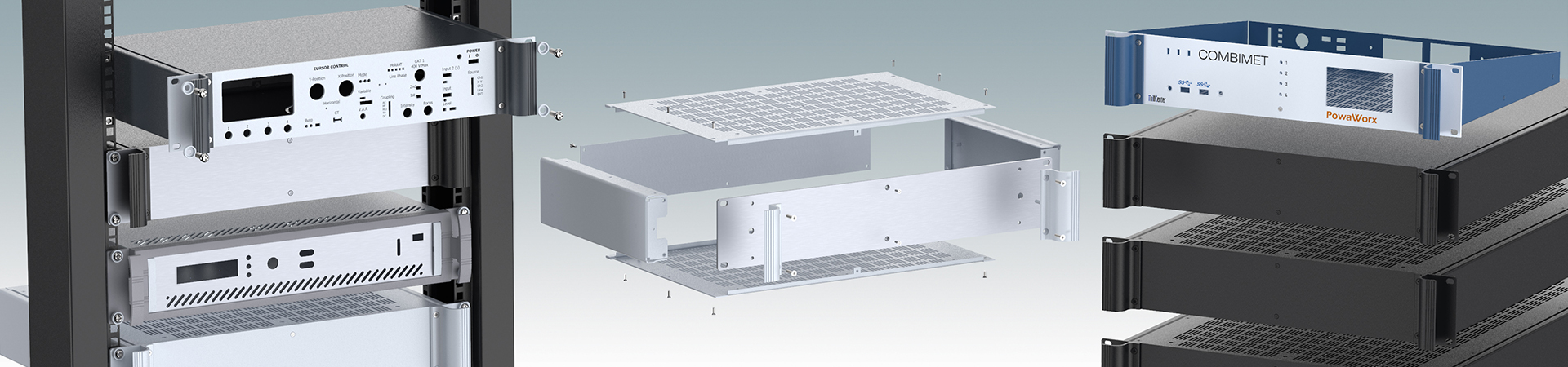 2U Rack Cases For 19 Inch Equipment | Metcase